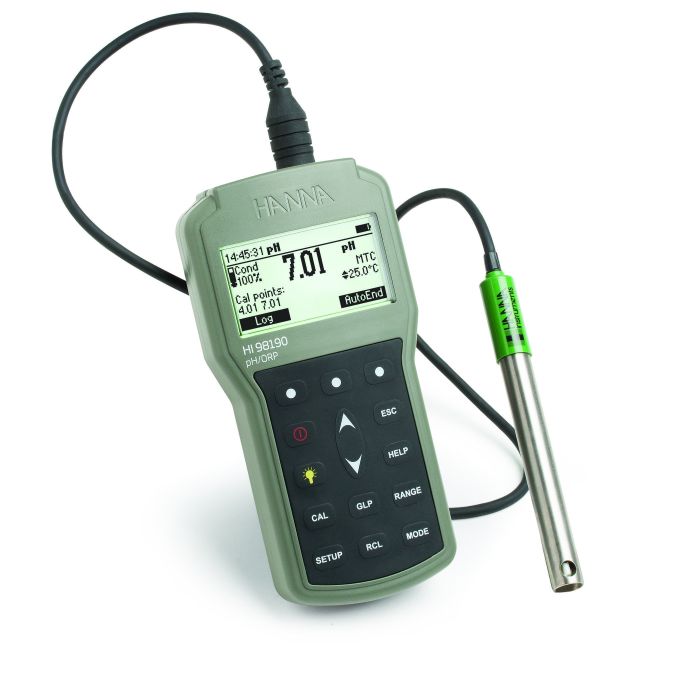 Portable pH/ORP Meter - HI98190