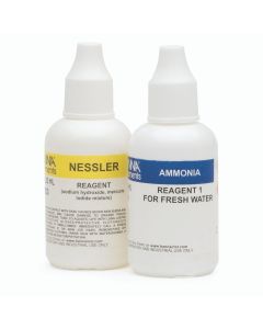 Ammonia Test Kit for Fresh Water Replacement Reagents (25 tests) - HI3824-025