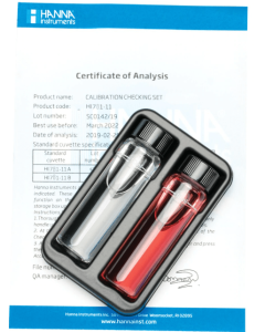 Marine pH Checker Calibration Check Set - HI780-11