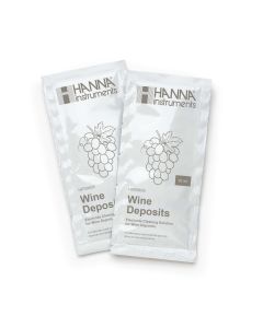 Cleaning Solution for Wine Deposits (25 x 20 mL Sachets) - HI700635P
