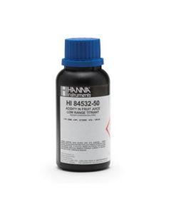 Low Range Titrant for Titratable Acidity in Fruit Juice Mini Titrator - HI84532-50