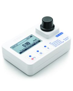 Portable Photometer for Bromine, Free and Total Chlorine, Cyanuric Acid, Iron LR, Iodine and pH - HI97101