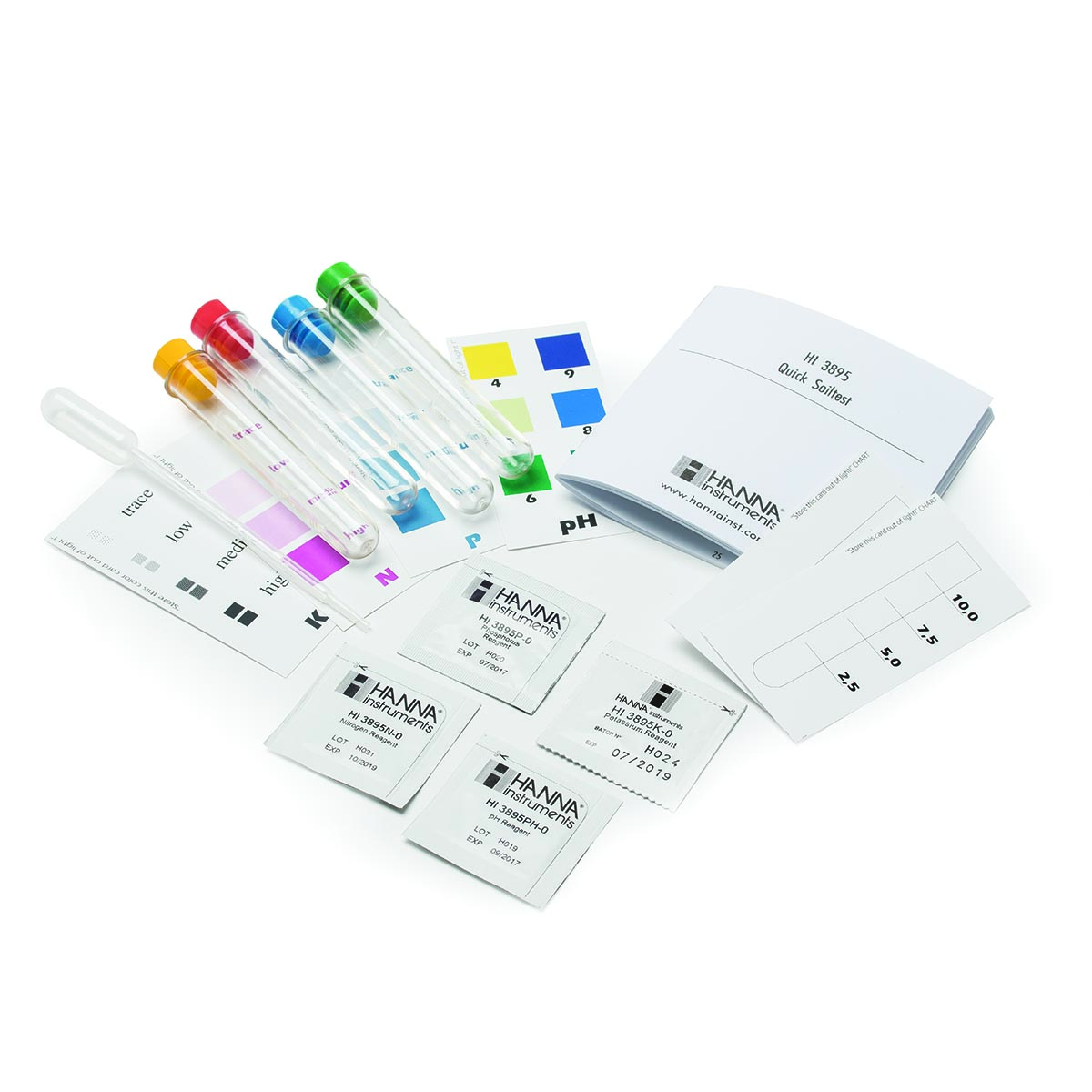 NPK Soil Chemical Test Kit (10 tests each)