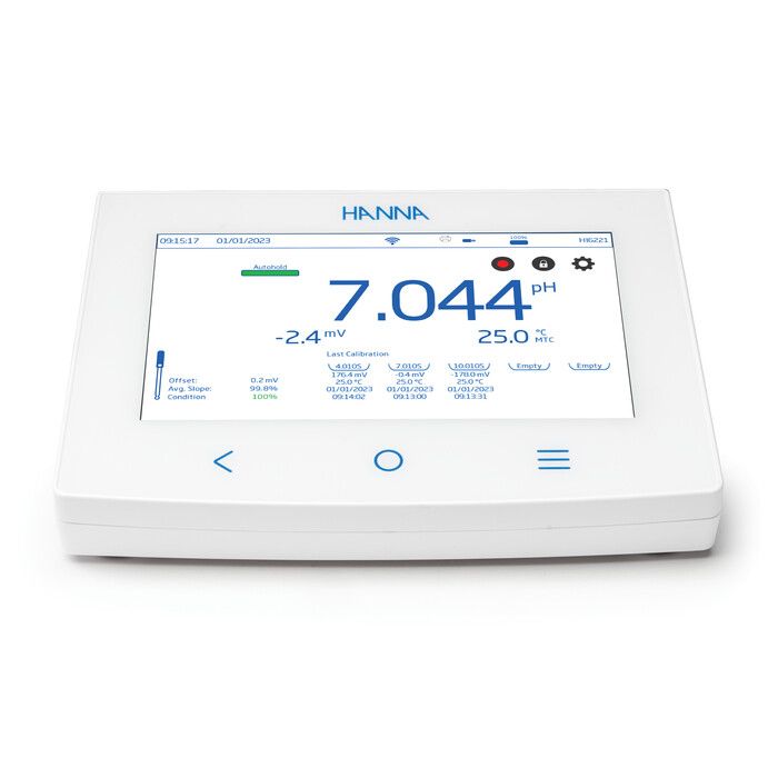 Advanced pH/ORP Benchtop Meter - HI6221