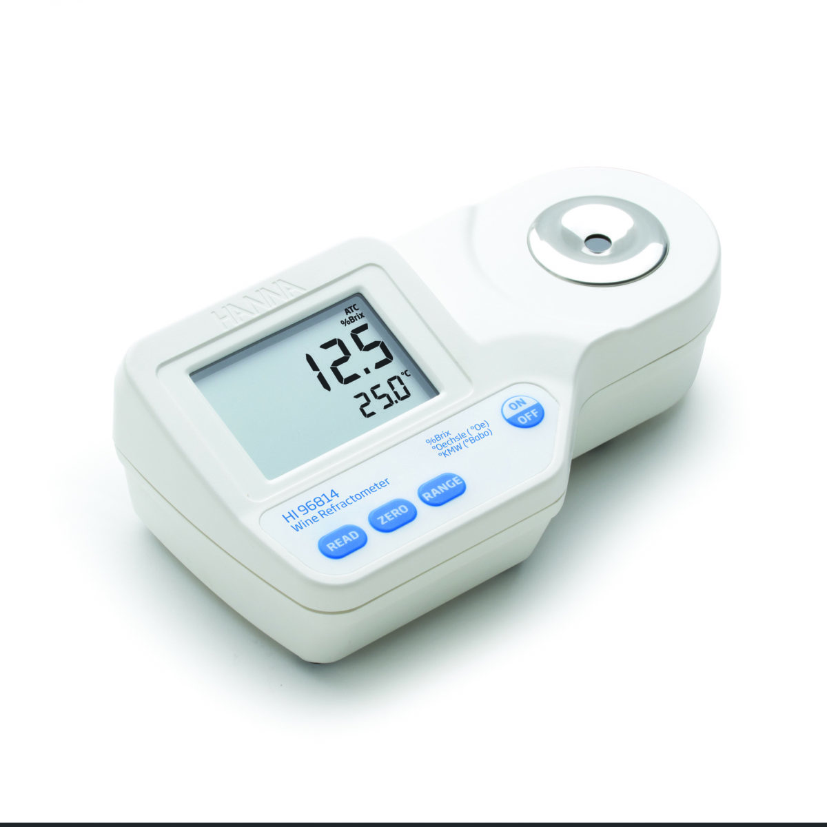 Digital Refractometer for Measurement of Sugar in Wine HI96814